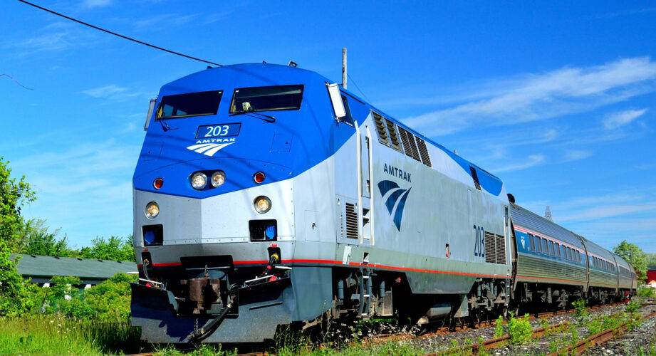 Amtrak train