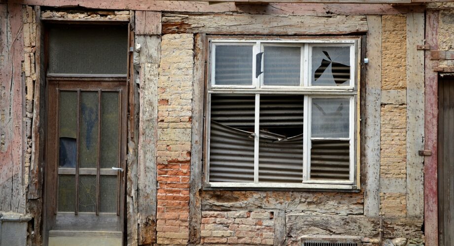 abandoned house